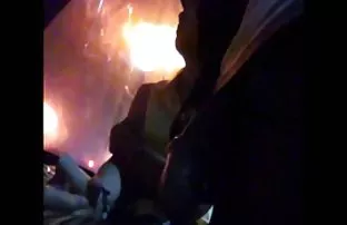 XXX Hitched आणि वर आला gang - Bang